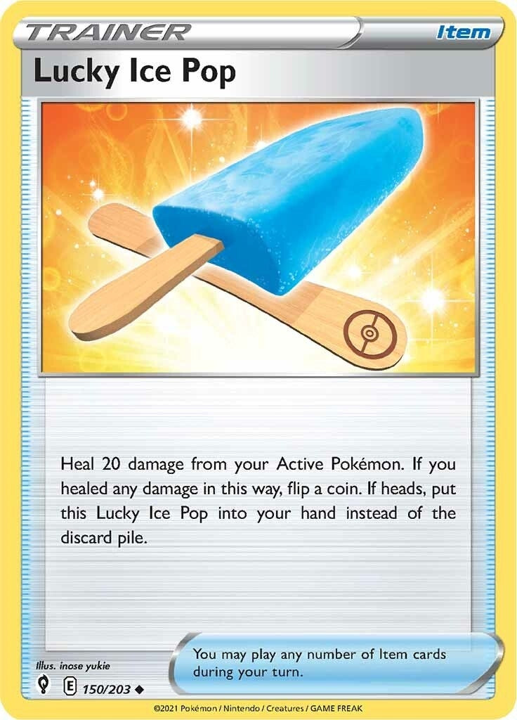 Image for Lucky Ice Pop (150/203) - Pokemon
