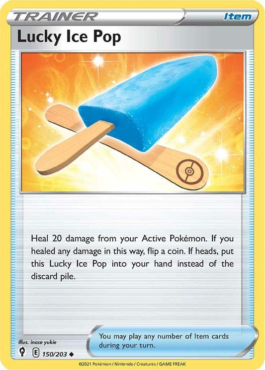 Image for Lucky Ice Pop (150/203) - Pokemon
