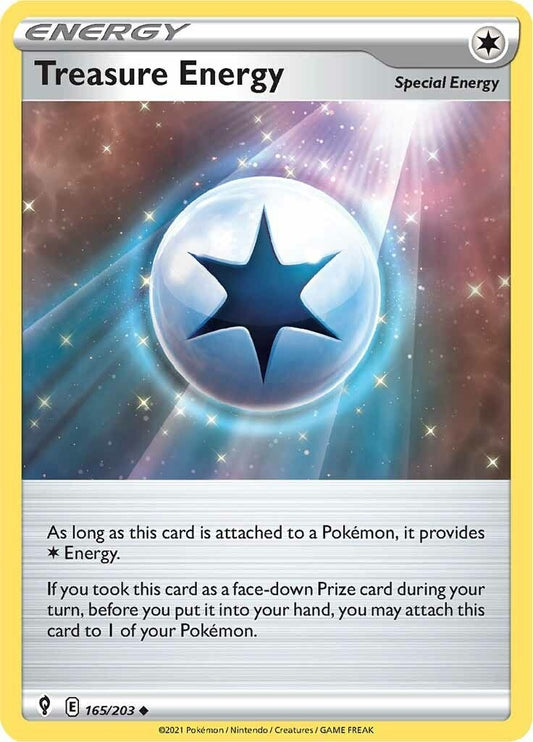 Image for Treasure Energy (165/203) - Pokemon