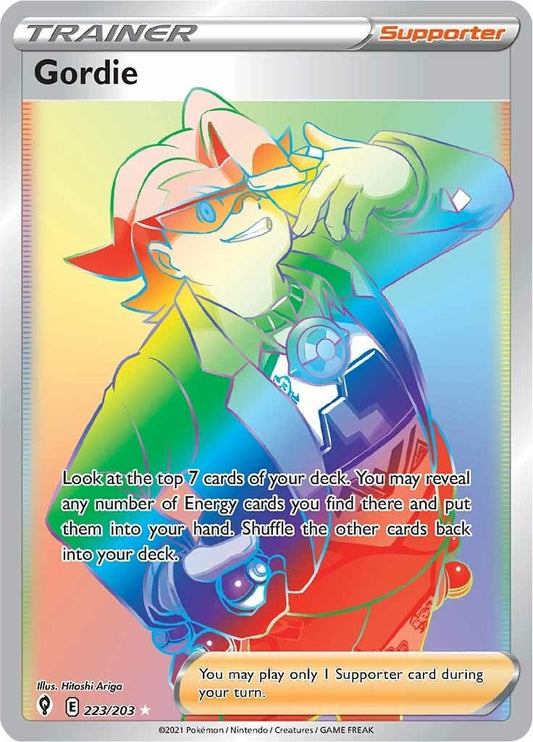 Image for Gordie (Secret) (223/203) - Pokemon