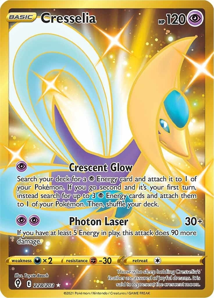 Image for Cresselia (Secret) (228/203) - Pokemon