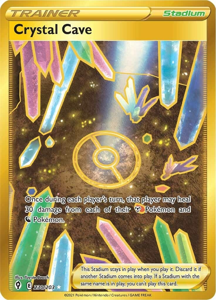Image for Crystal Cave (Secret) (230/203) - Pokemon