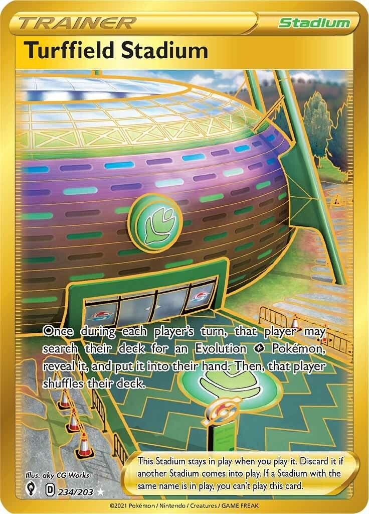 Image for Turffield Stadium (Secret) (234/203) - Pokemon