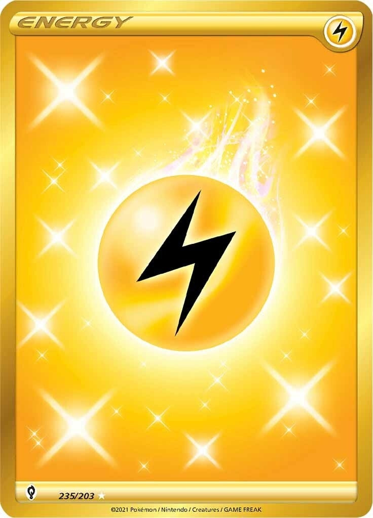 Image for Lightning Energy (Secret) (235/203) - Pokemon