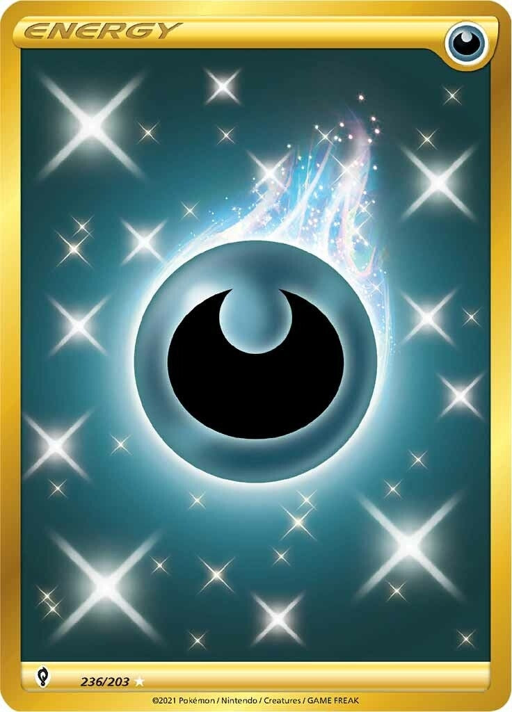 Image for Darkness Energy (Secret) (236/203) - Pokemon