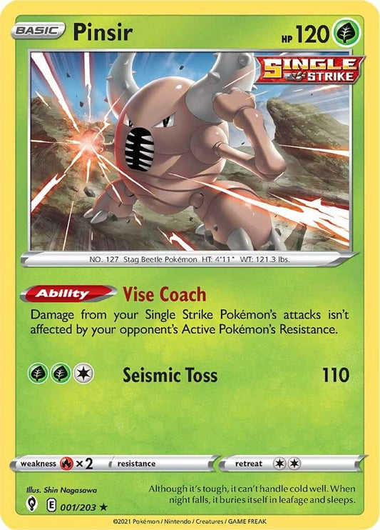 Image for Pinsir (001/203) - Pokemon
