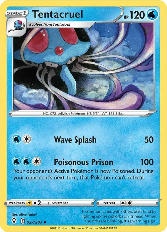 Image for Tentacruel (027/203) - Pokemon
