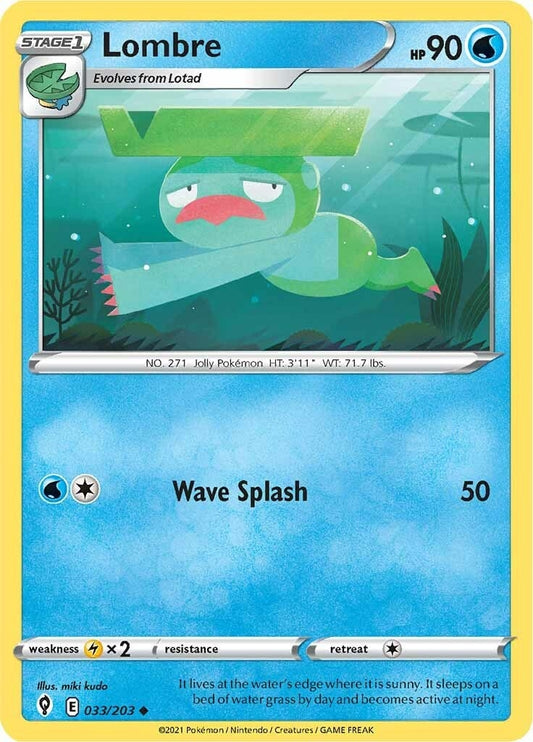 Image for Lombre (033/203) - Pokemon