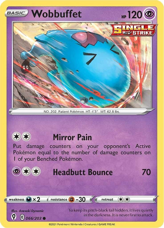 Image for Wobbuffet (066/203) - Pokemon