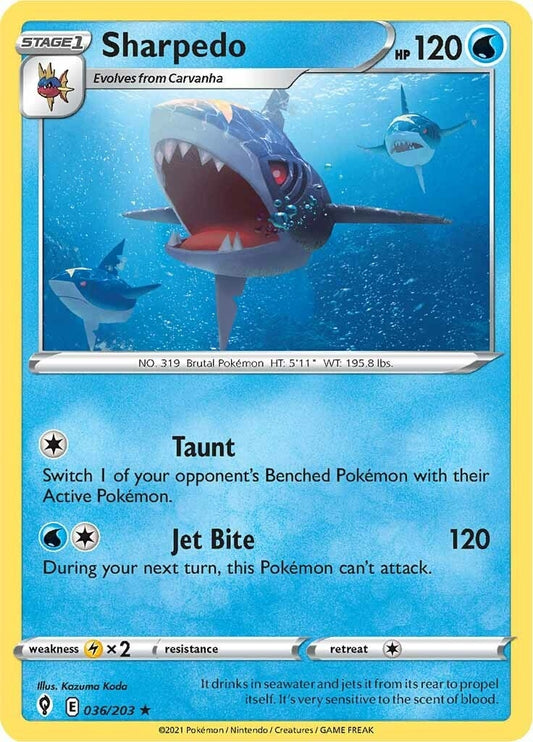 Image for Sharpedo (036/203) - Pokemon