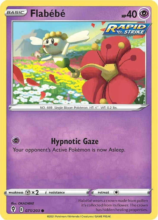 Image for Flabebe (071/203) - Pokemon