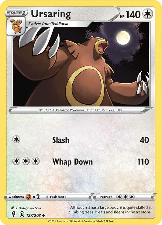 Image for Ursaring (127/203) - Pokemon