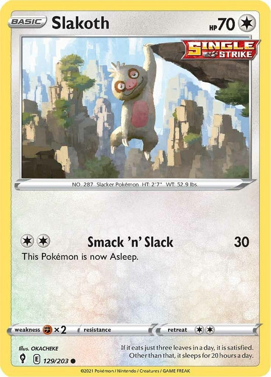 Image for Slakoth (129/203) - Pokemon