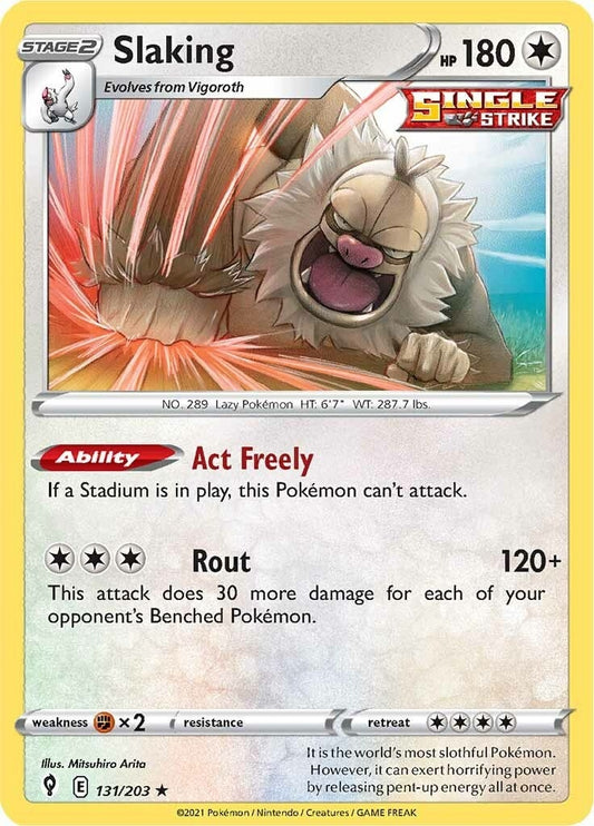 Image for Slaking (131/203) - Pokemon