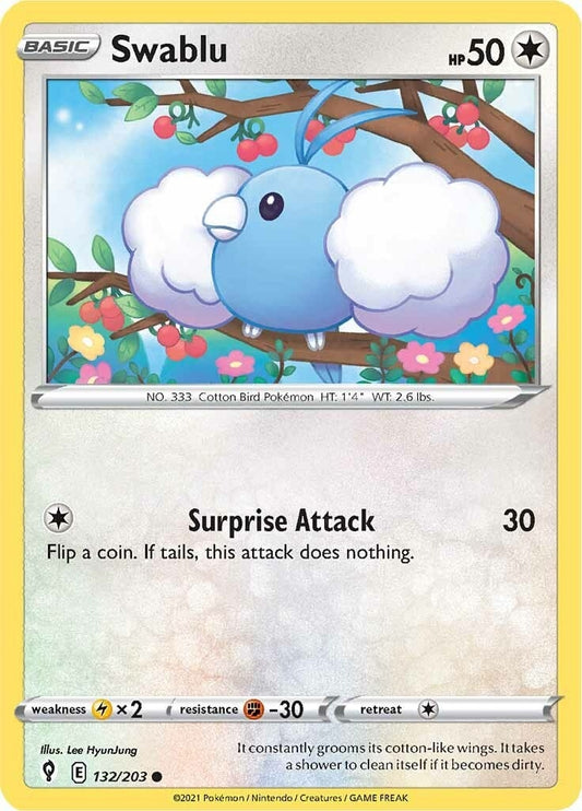 Image for Swablu (132/203) - Pokemon