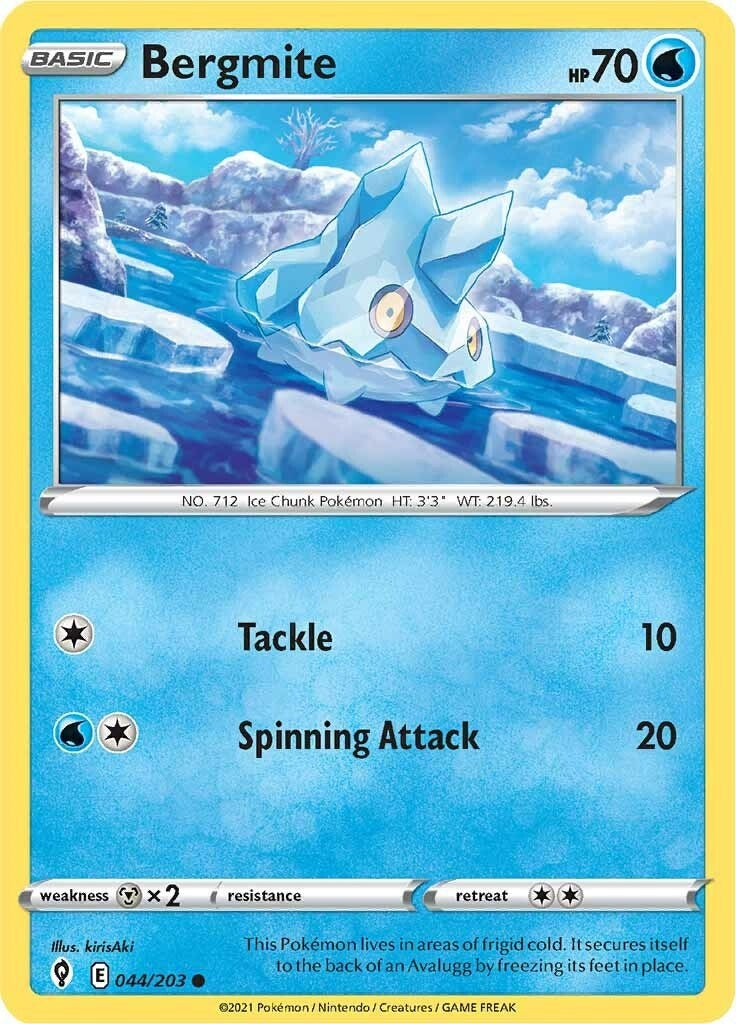 Image for Bergmite (044/203) - Pokemon
