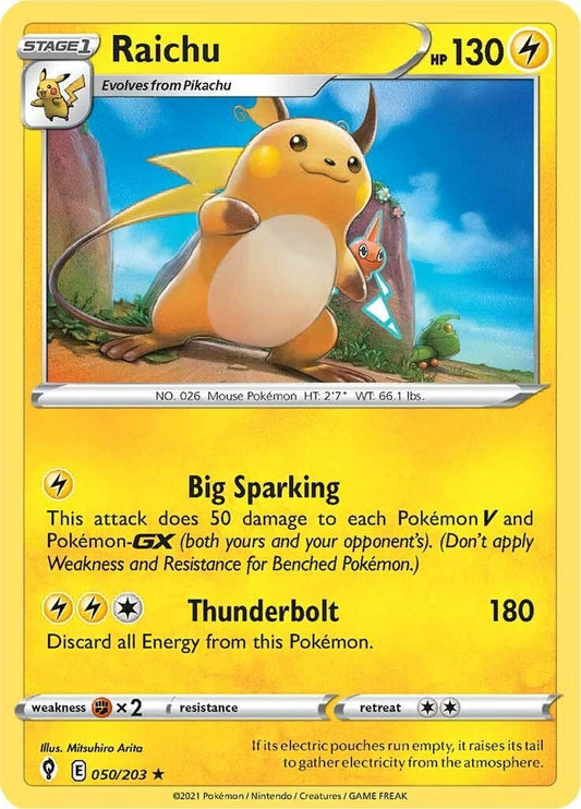Image for Raichu (050/203) - Pokemon