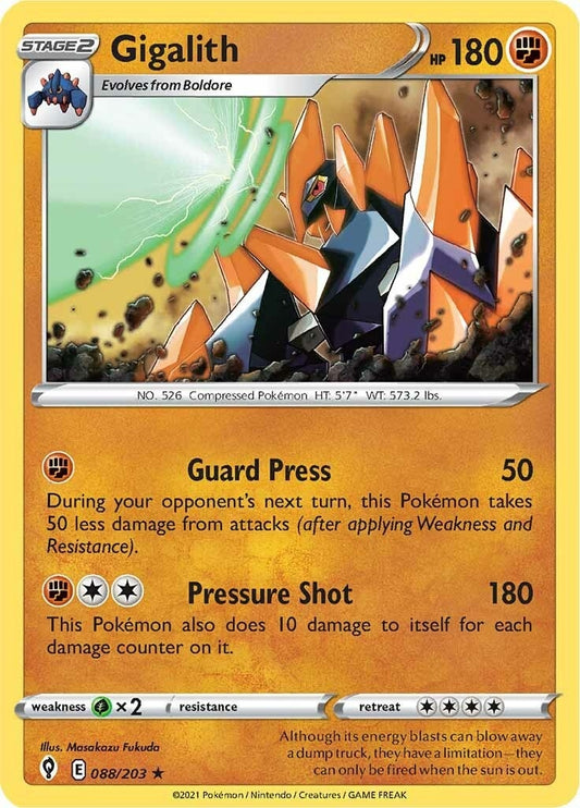 Image for Gigalith (088/203) - Pokemon