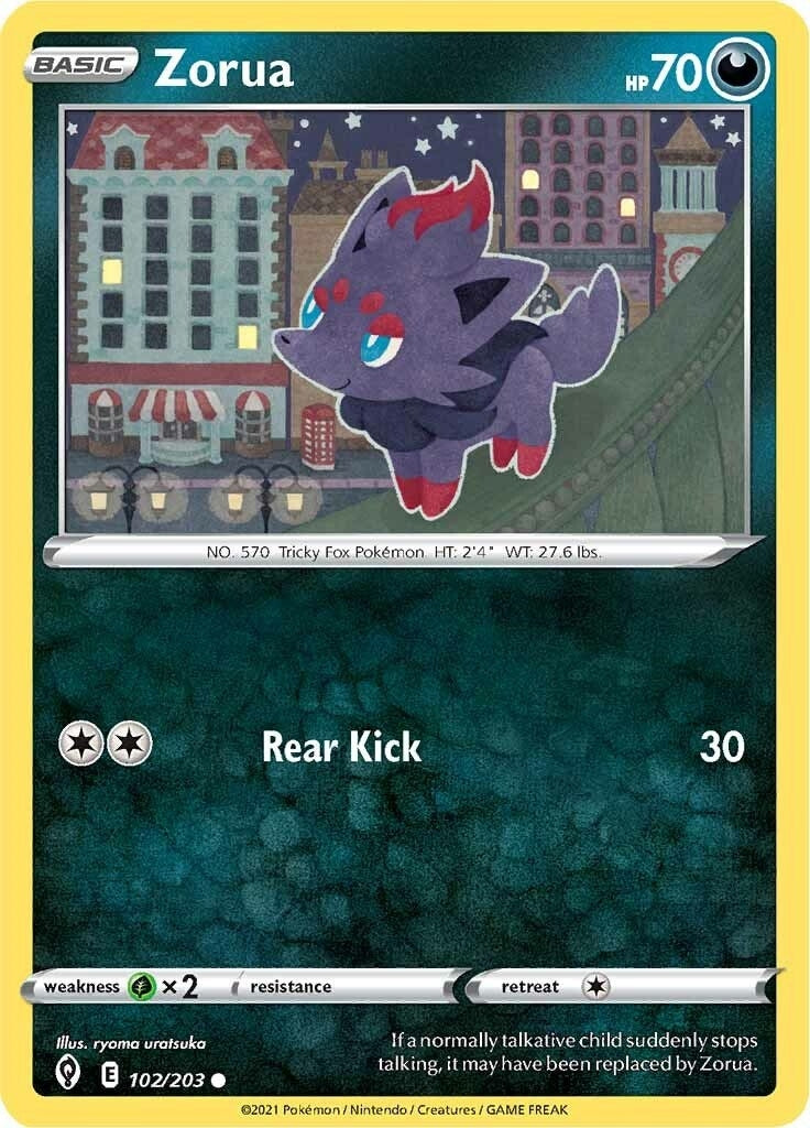 Image for Zorua (102/203) - Pokemon