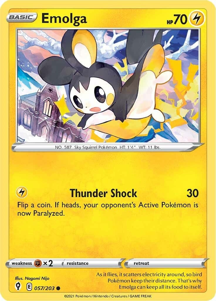 Image for Emolga (057/203) - Pokemon