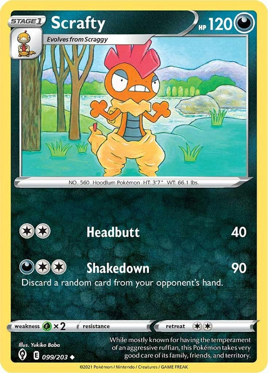 Image for Scrafty (099/203) - Pokemon