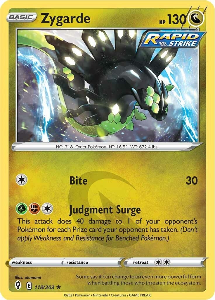 Image for Zygarde (118/203) - Pokemon