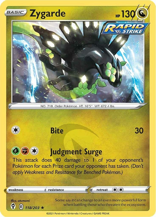 Image for Zygarde (118/203) - Pokemon