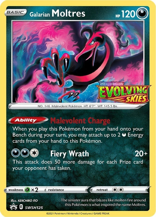 Image for Galarian Moltres - SWSH125 (Prerelease) (SWSH125) - Pokemon