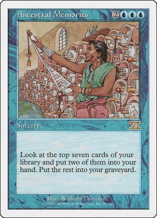Image for Ancestral Memories (57) - Magic: The Gathering