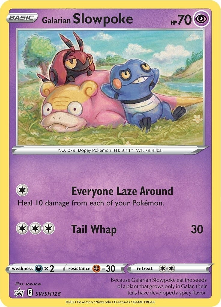 Image for Galarian Slowpoke - SWSH126 (SWSH126) - Pokemon