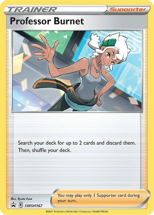 Image for Professor Burnet - SWSH167 (SWSH167) - Pokemon
