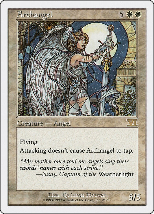 Image for Archangel (2) - Magic: The Gathering