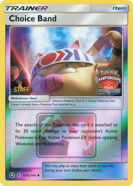 Image for Choice Band - 121a/145 (North America Championships) [Staff] (121a/145) - Pokemon