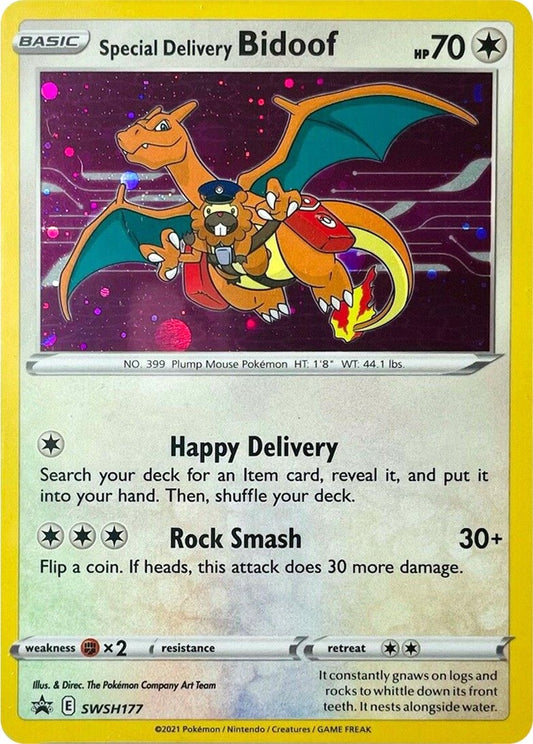 Image for Special Delivery Bidoof (SWSH177) - Pokemon
