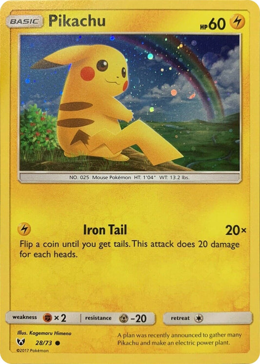 Image for Pikachu - 28/73 (Cosmos Holo) (028/073) - Pokemon