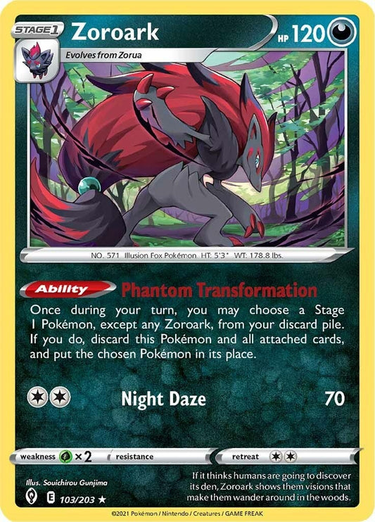 Image for Zoroark (103/203) - Pokemon