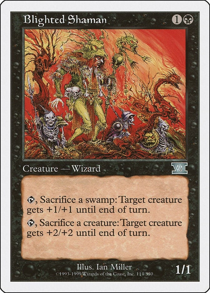Image for Blighted Shaman (114) - Magic: The Gathering
