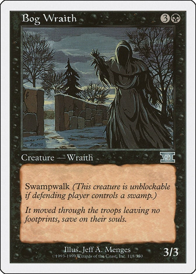 Image for Bog Wraith (118) - Magic: The Gathering