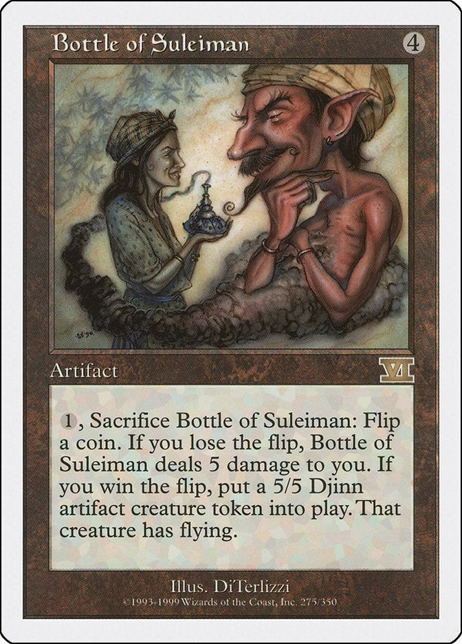 Image for Bottle of Suleiman (275) - Magic: The Gathering