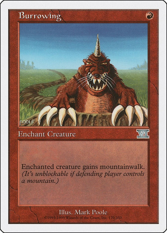 Image for Burrowing (170) - Magic: The Gathering