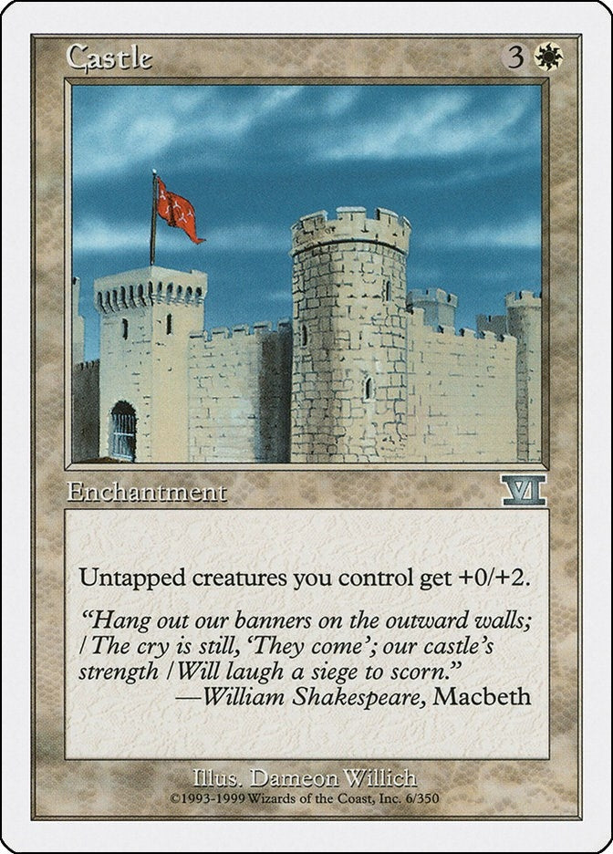Image for Castle (6) - Magic: The Gathering