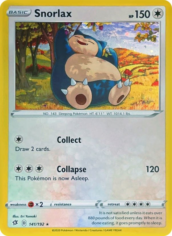 Image for Snorlax - 141/192 (Cosmos Holo) (141/192) - Pokemon