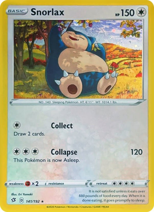 Image for Snorlax - 141/192 (Cosmos Holo) (141/192) - Pokemon