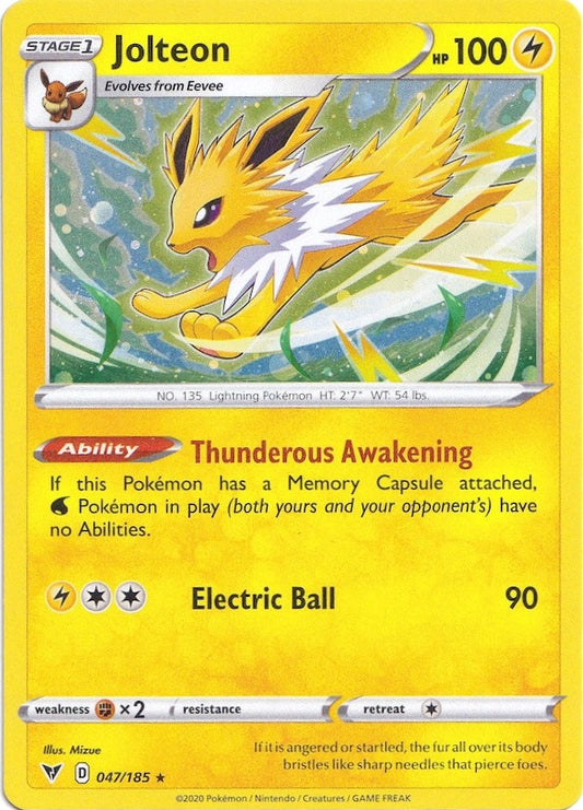 Image for Jolteon - 047/185 (Cosmos Holo) (047/185) - Pokemon