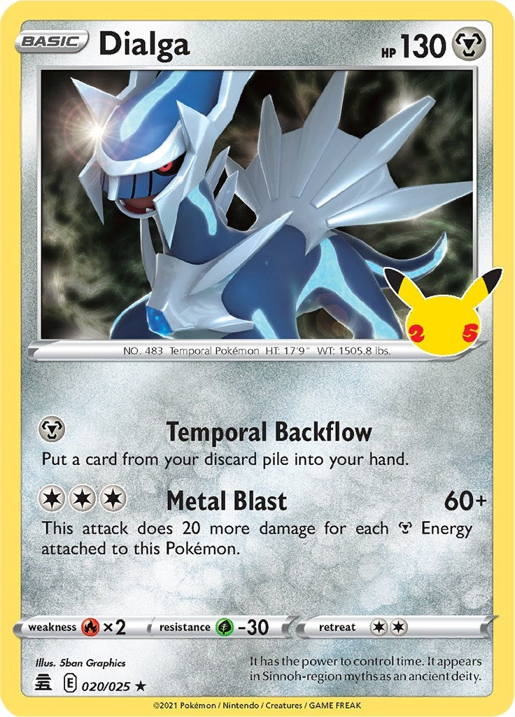 Image for Dialga (020/025) - Pokemon