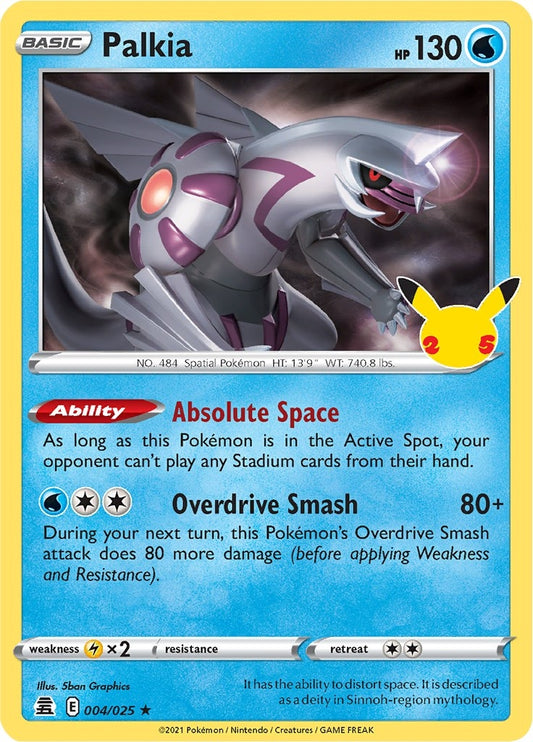 Image for Palkia (004/025) - Pokemon