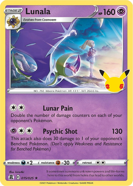 Image for Lunala (015/025) - Pokemon