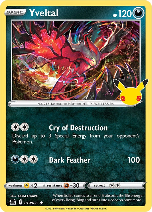 Image for Yveltal (019/025) - Pokemon