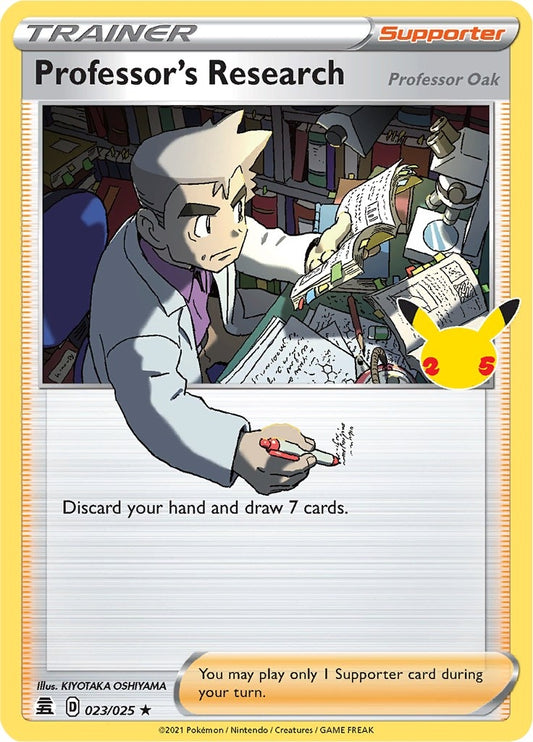 Image for Professor's Research (023/025) - Pokemon
