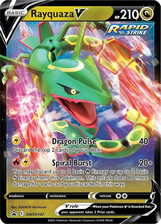 Image for Rayquaza V - SWSH147 (SWSH147) - Pokemon